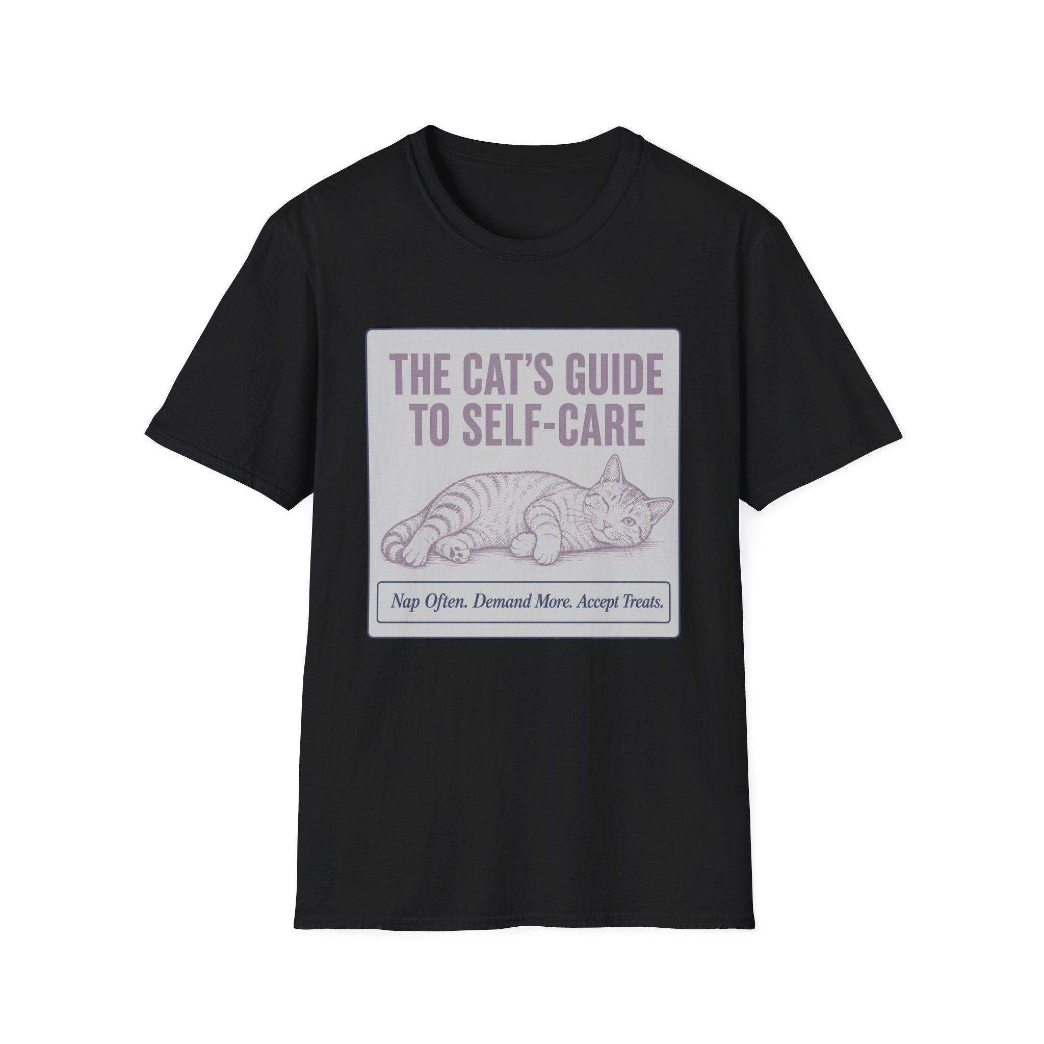 The Cat Guide To Self Care T-Shirt