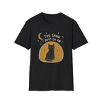 The Show Must Go On cat t-shirt in Black