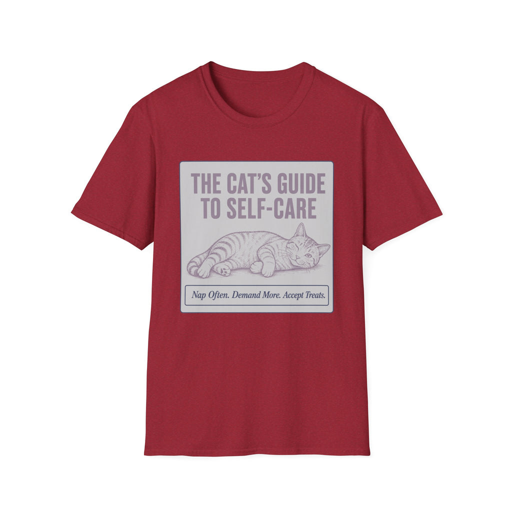 The Cat Guide To Self Care T-Shirt