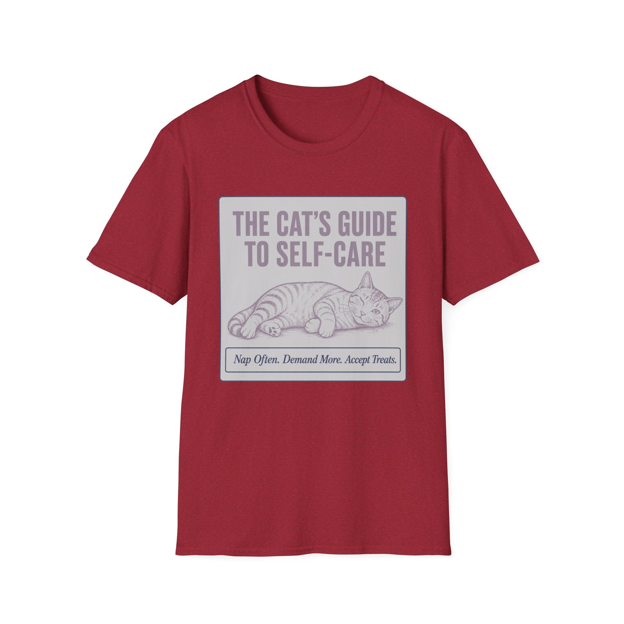 The Cat Guide To Self Care T-Shirt