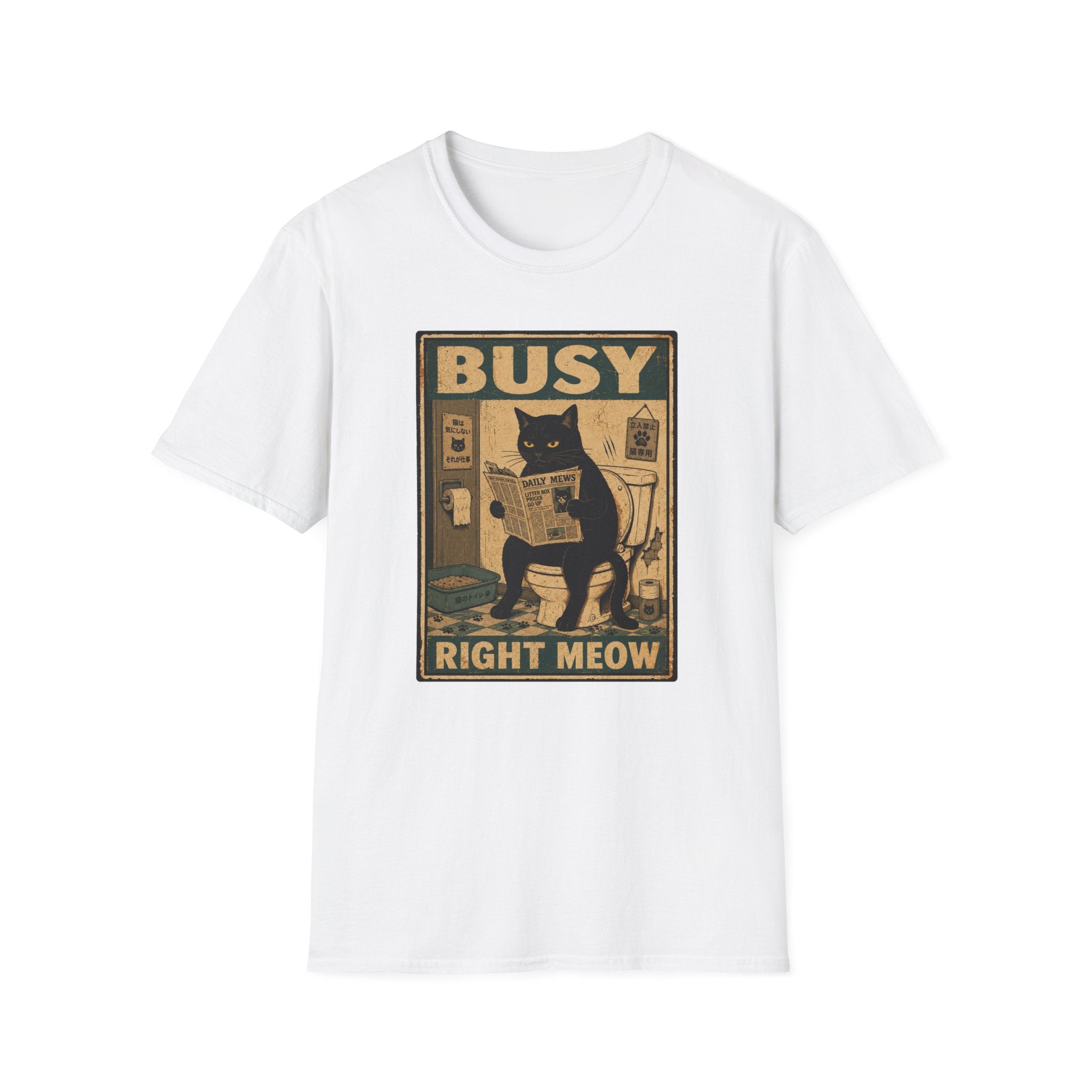 Busy Right Meow T-Shirt