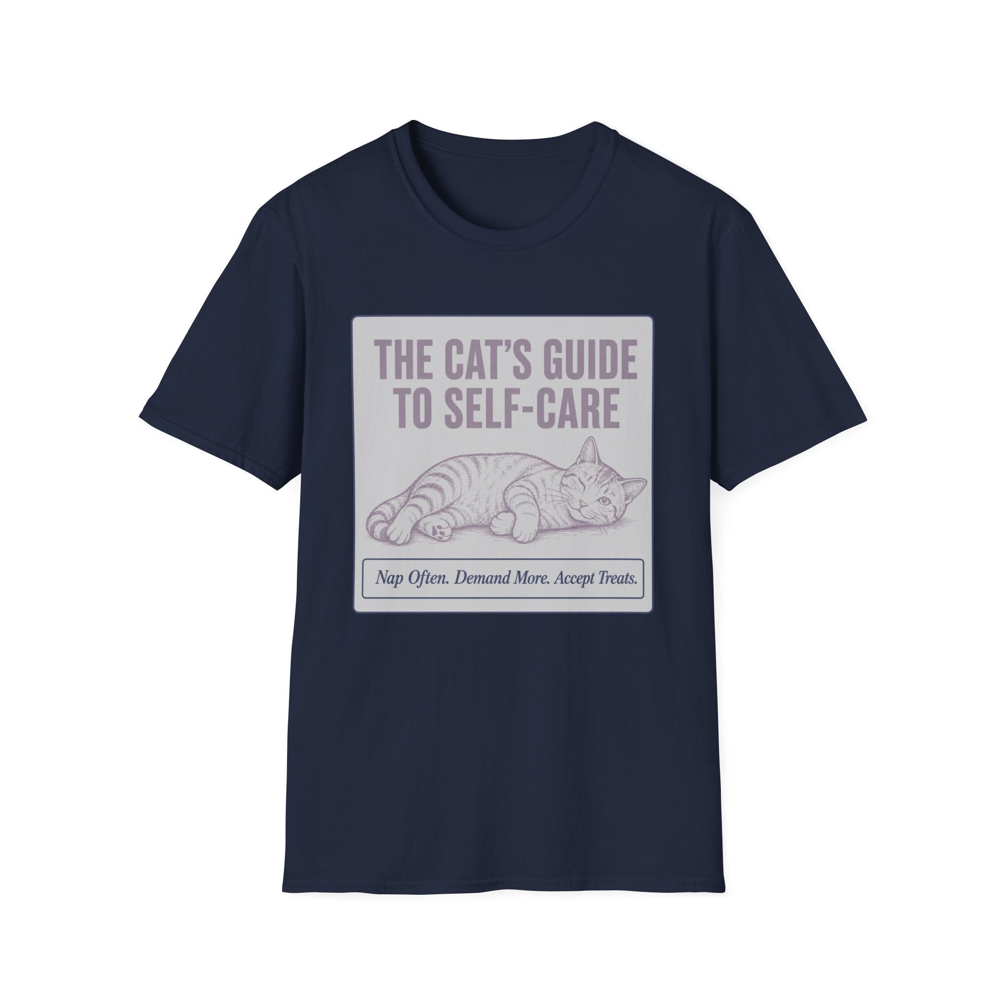 The Cat Guide To Self Care T-Shirt