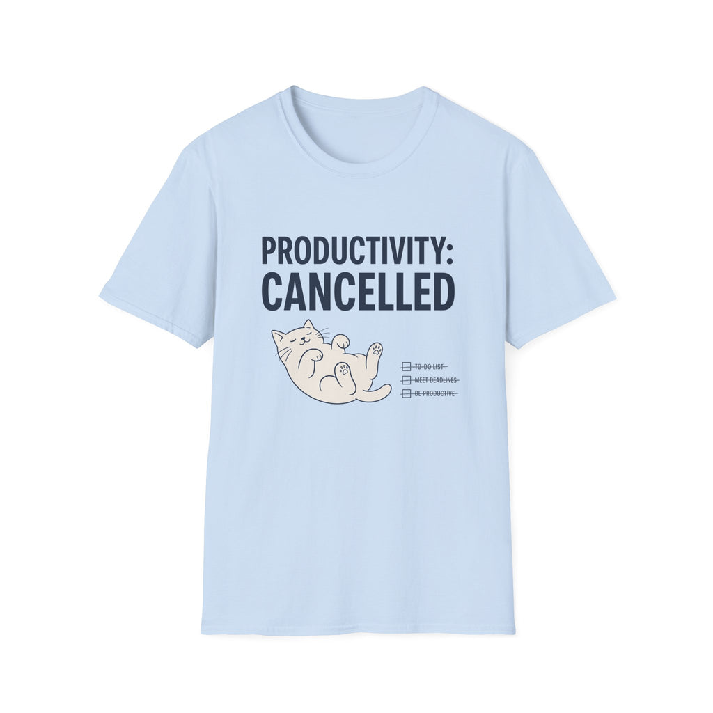 Productivity Cancelled T-Shirt