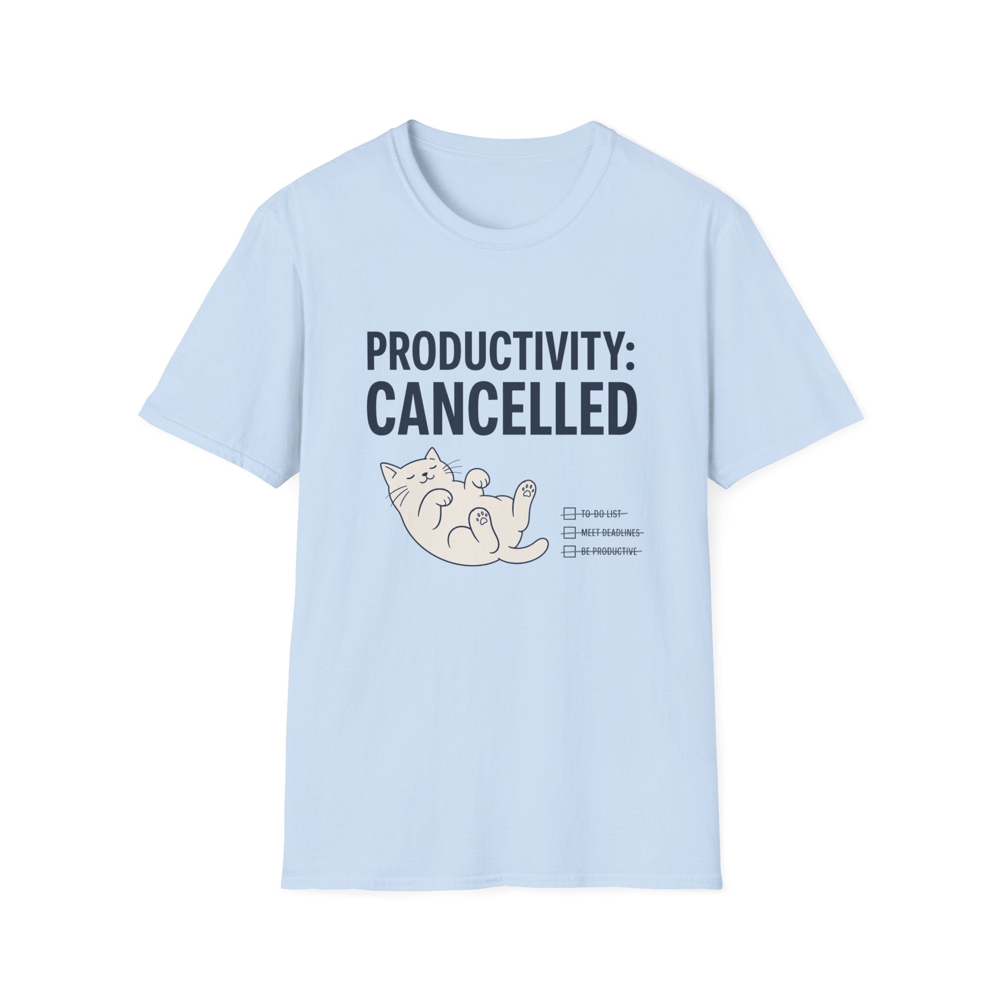 Productivity Cancelled T-Shirt