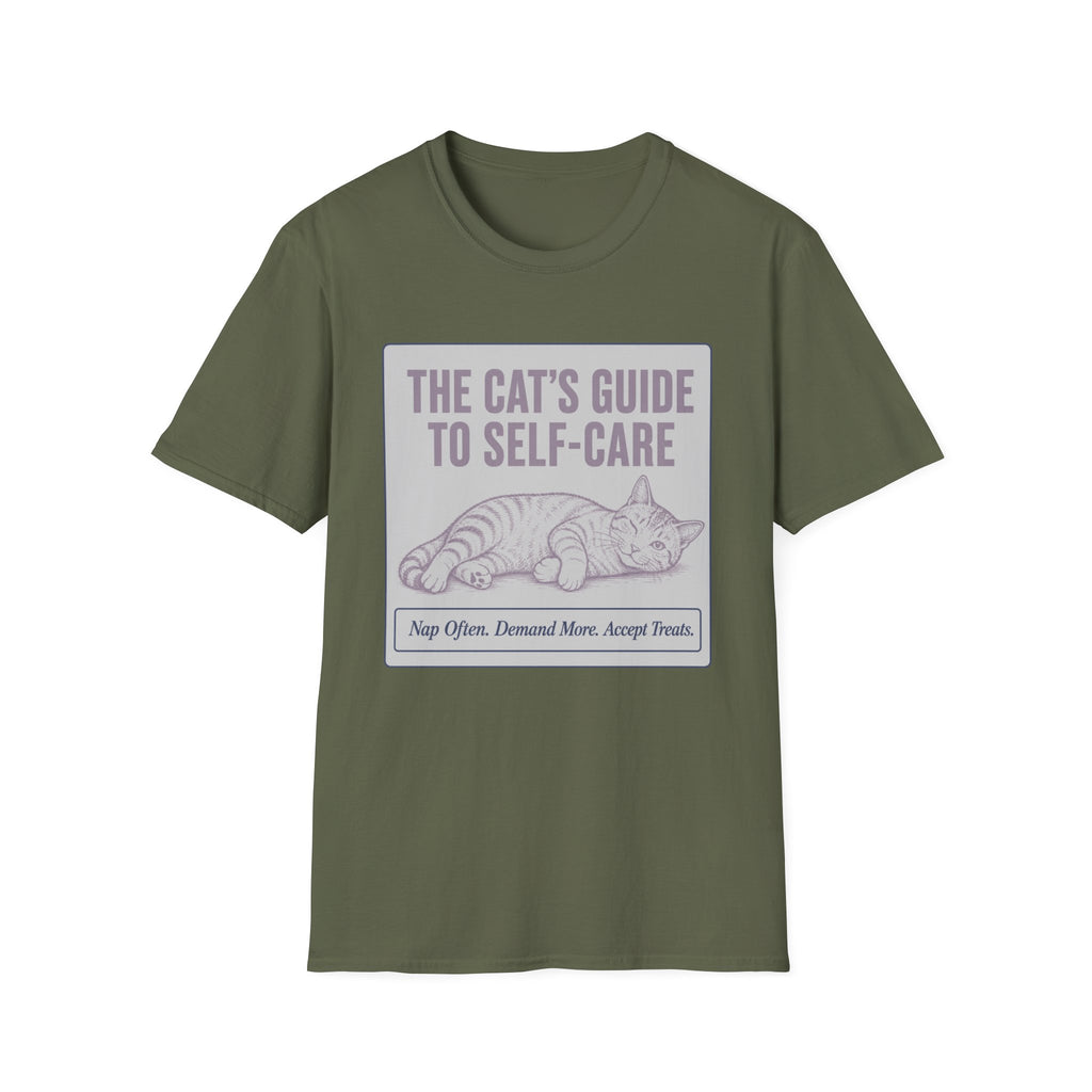 The Cat Guide To Self Care T-Shirt