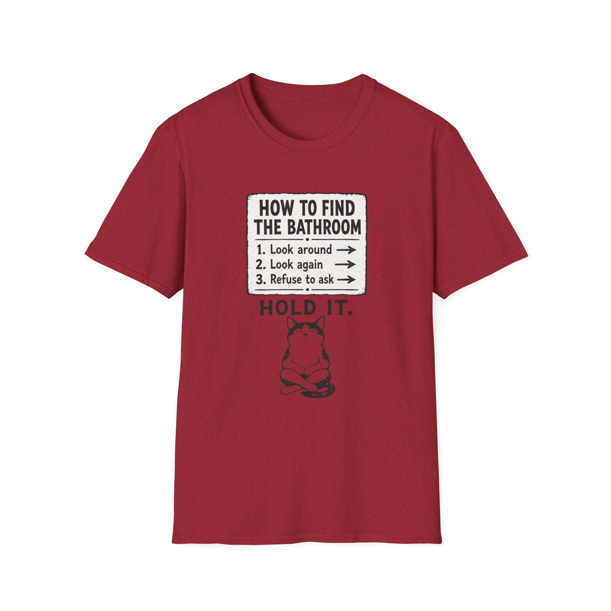 How To Find The Bathroom T-Shirt