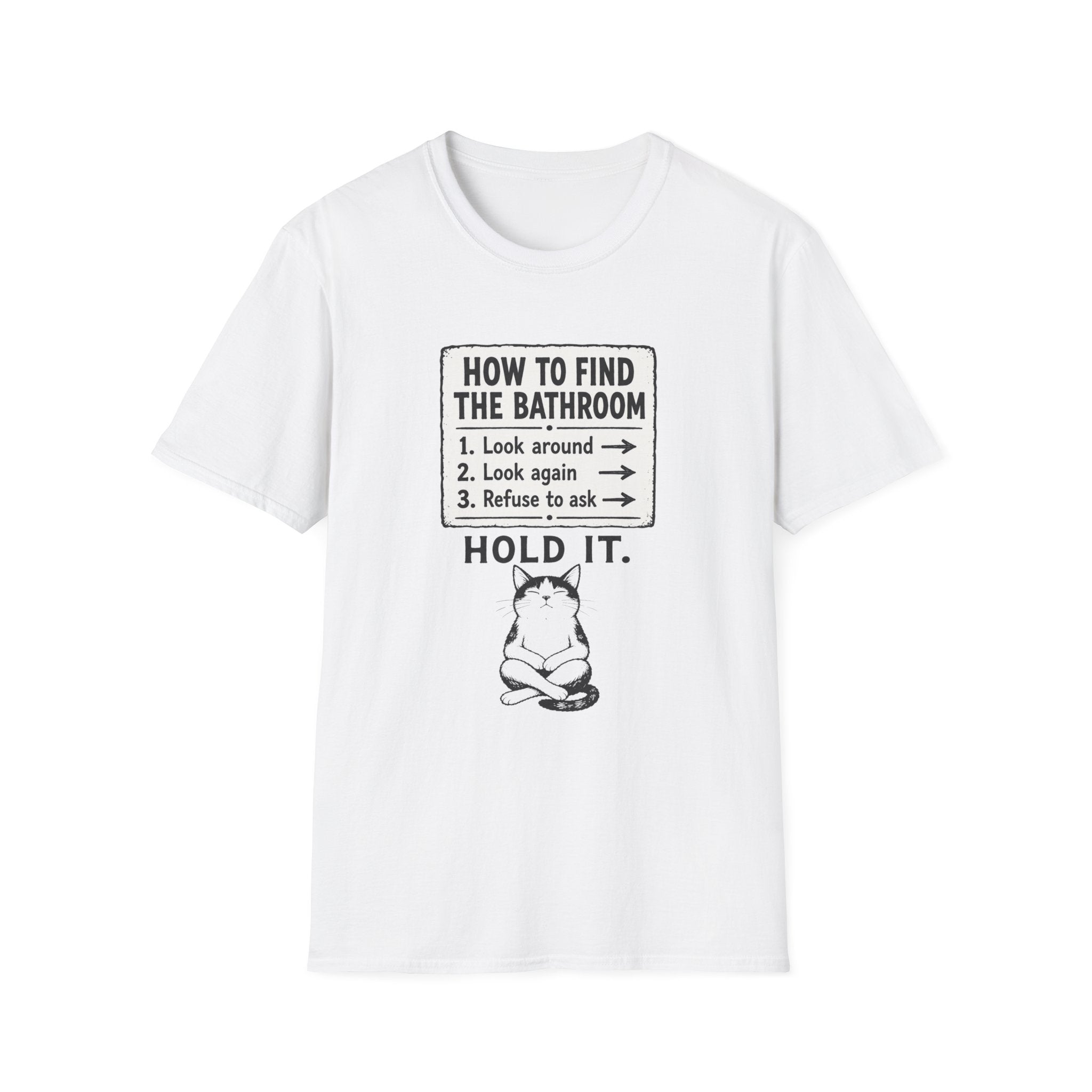 How To Find The Bathroom T-Shirt