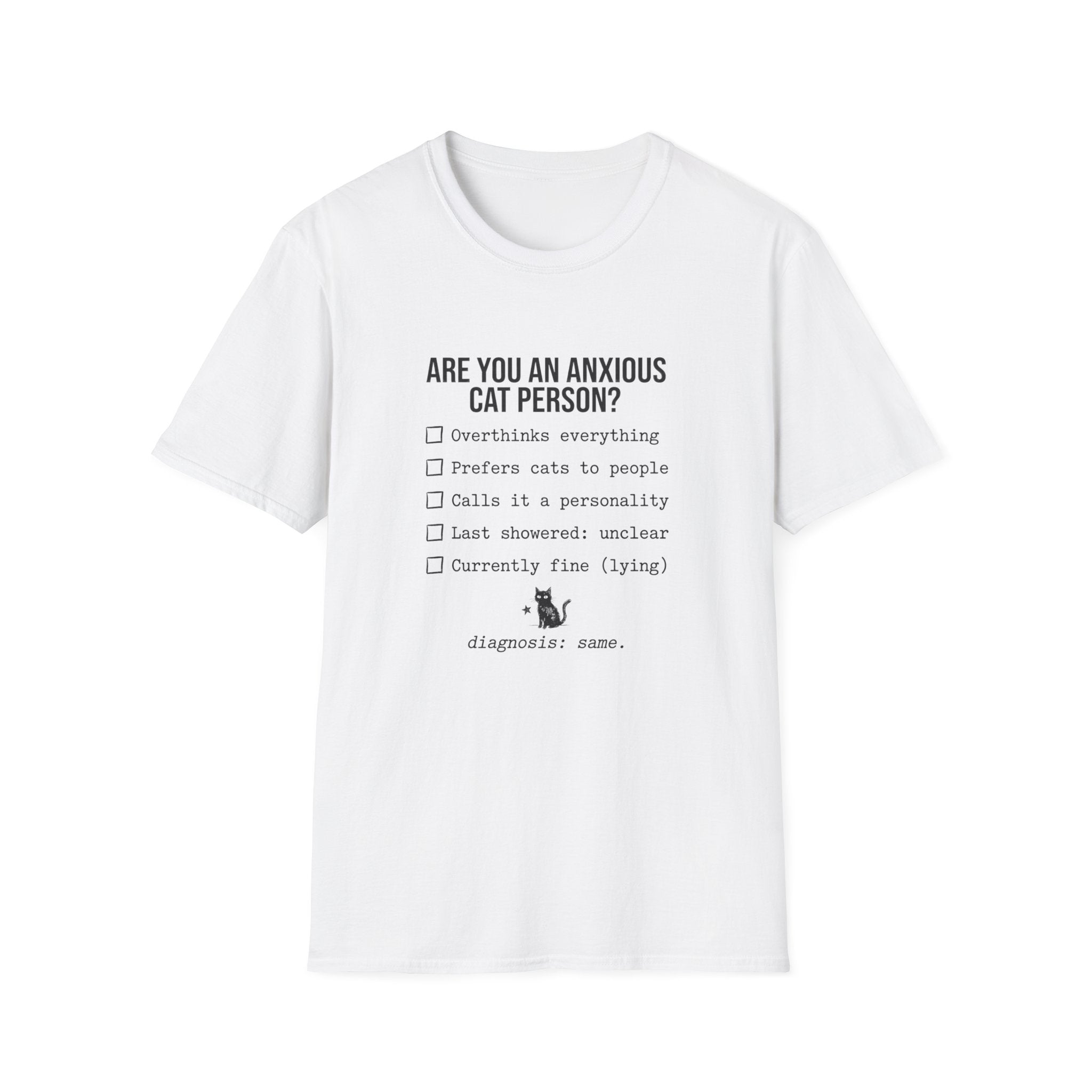 Are You An Anxious Cat Person T-Shirt