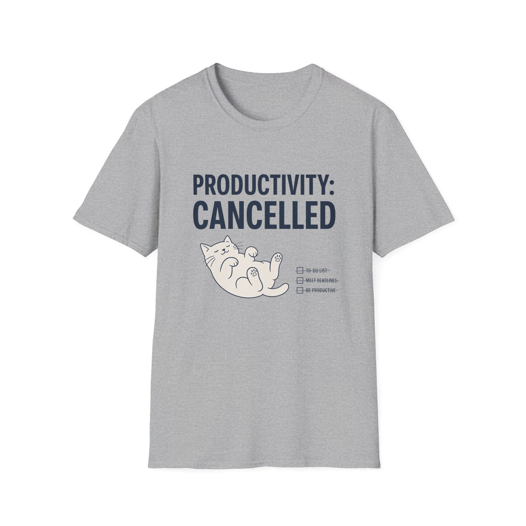 Productivity Cancelled T-Shirt