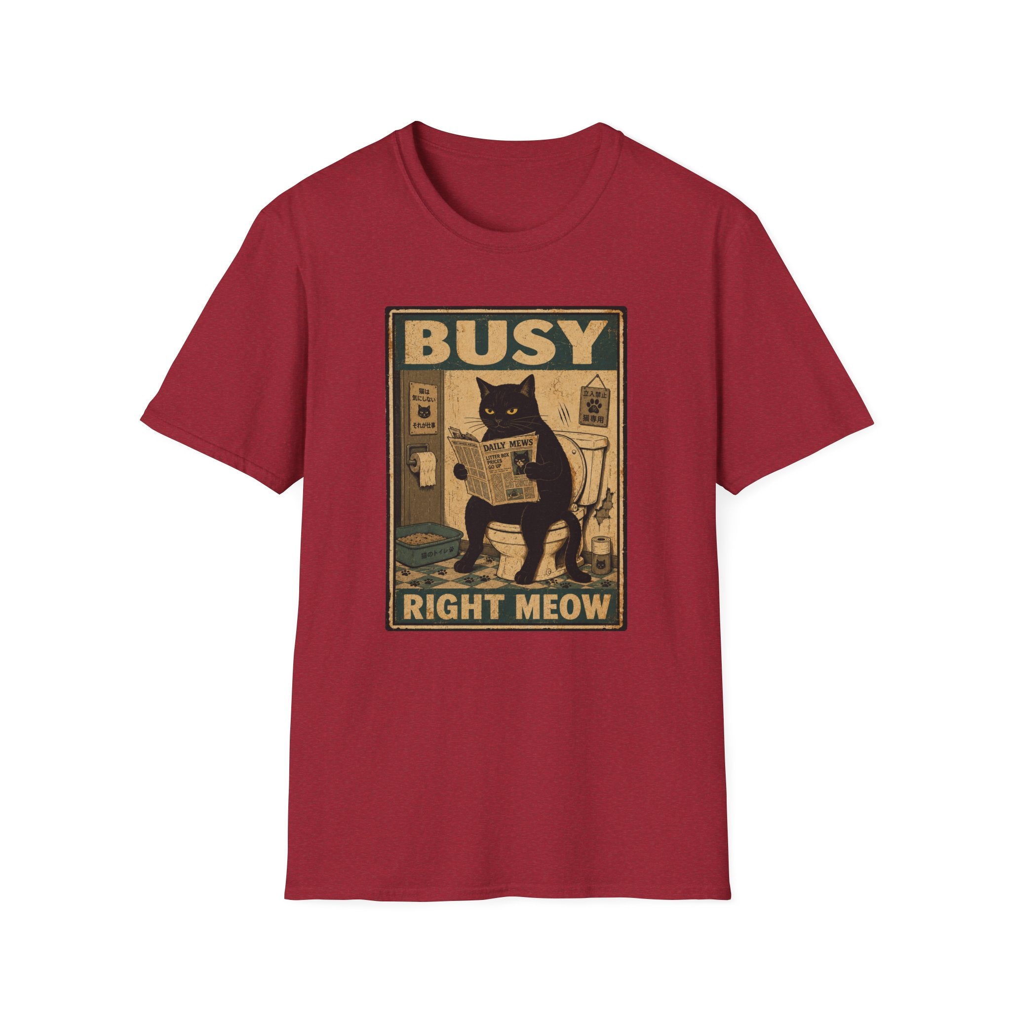 Busy Right Meow T-Shirt