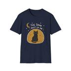 The Show Must Go On cat t-shirt in Navy