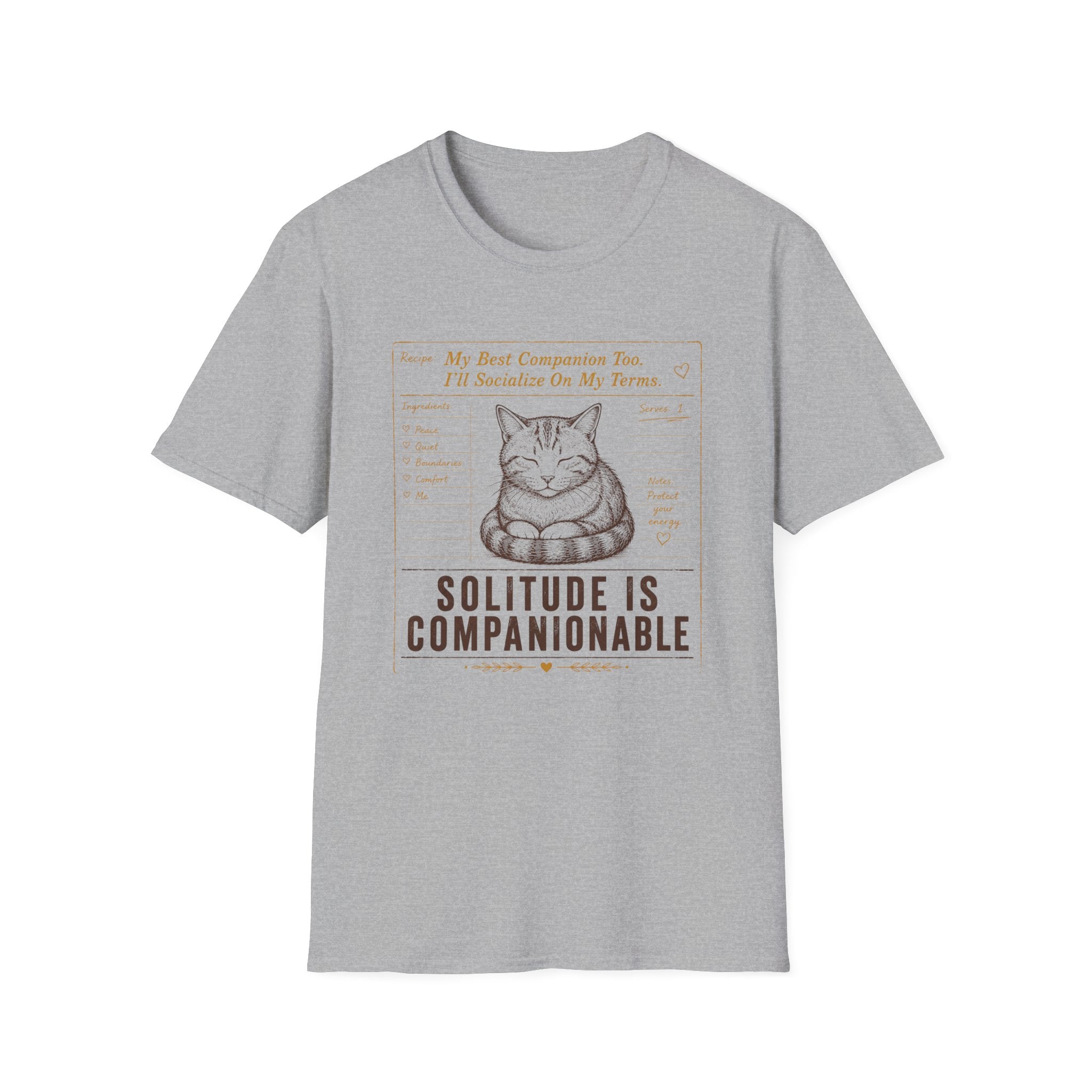 Solitude Is Companionable T-Shirt