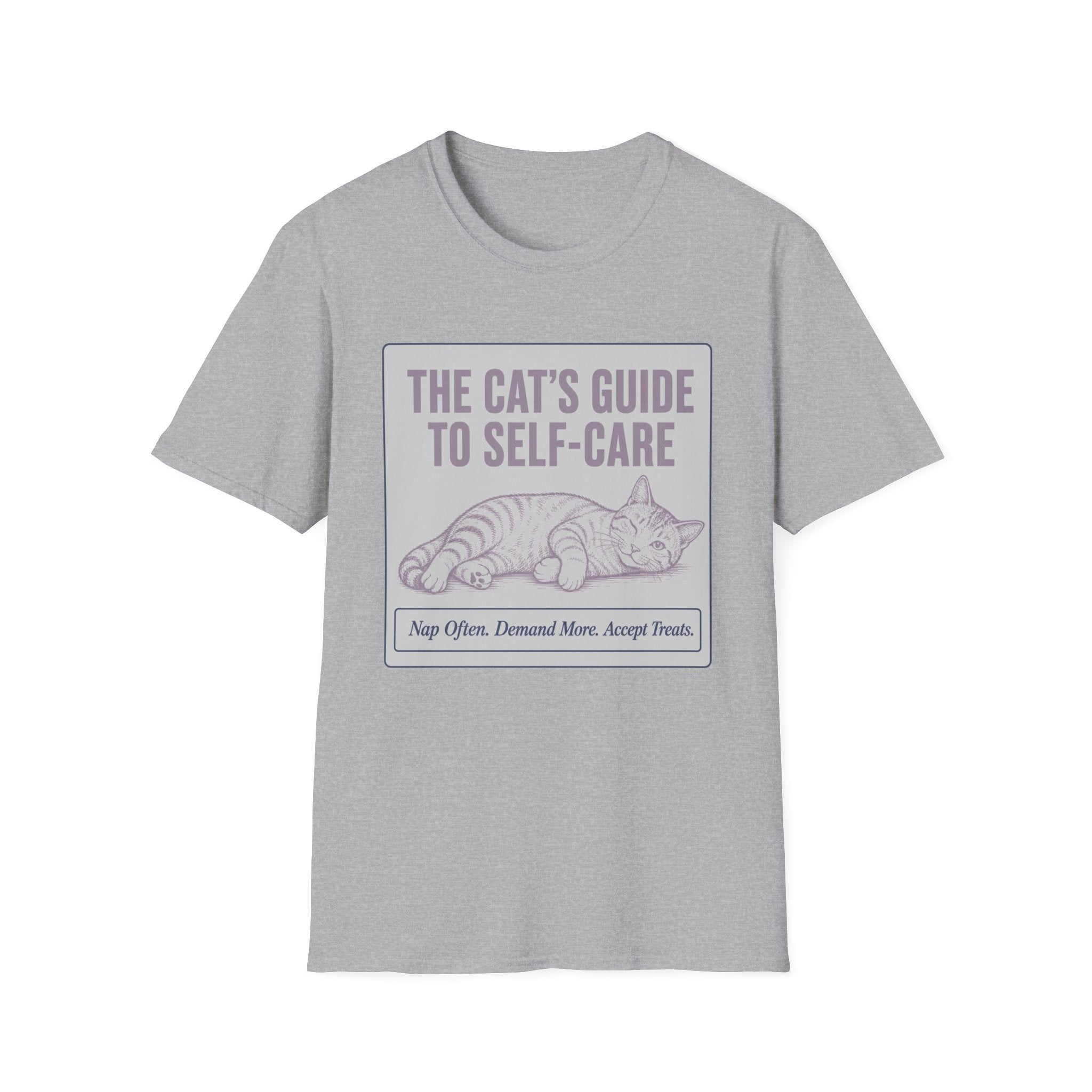 The Cat Guide To Self Care T-Shirt