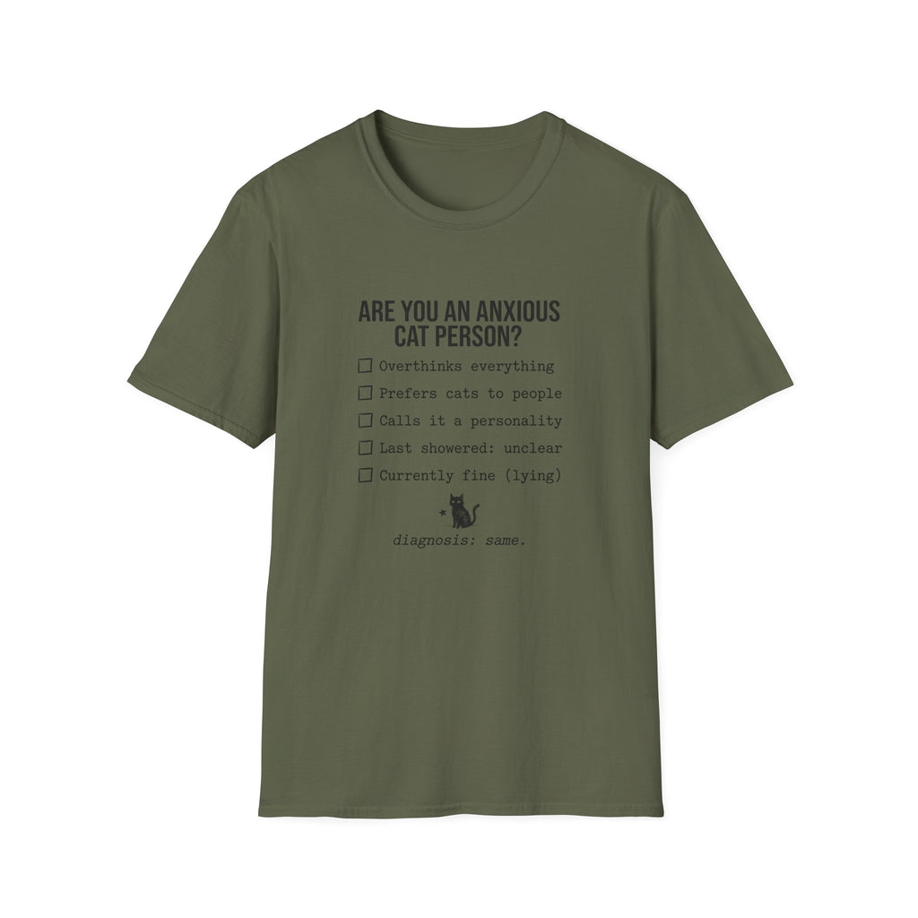 Are You An Anxious Cat Person T-Shirt