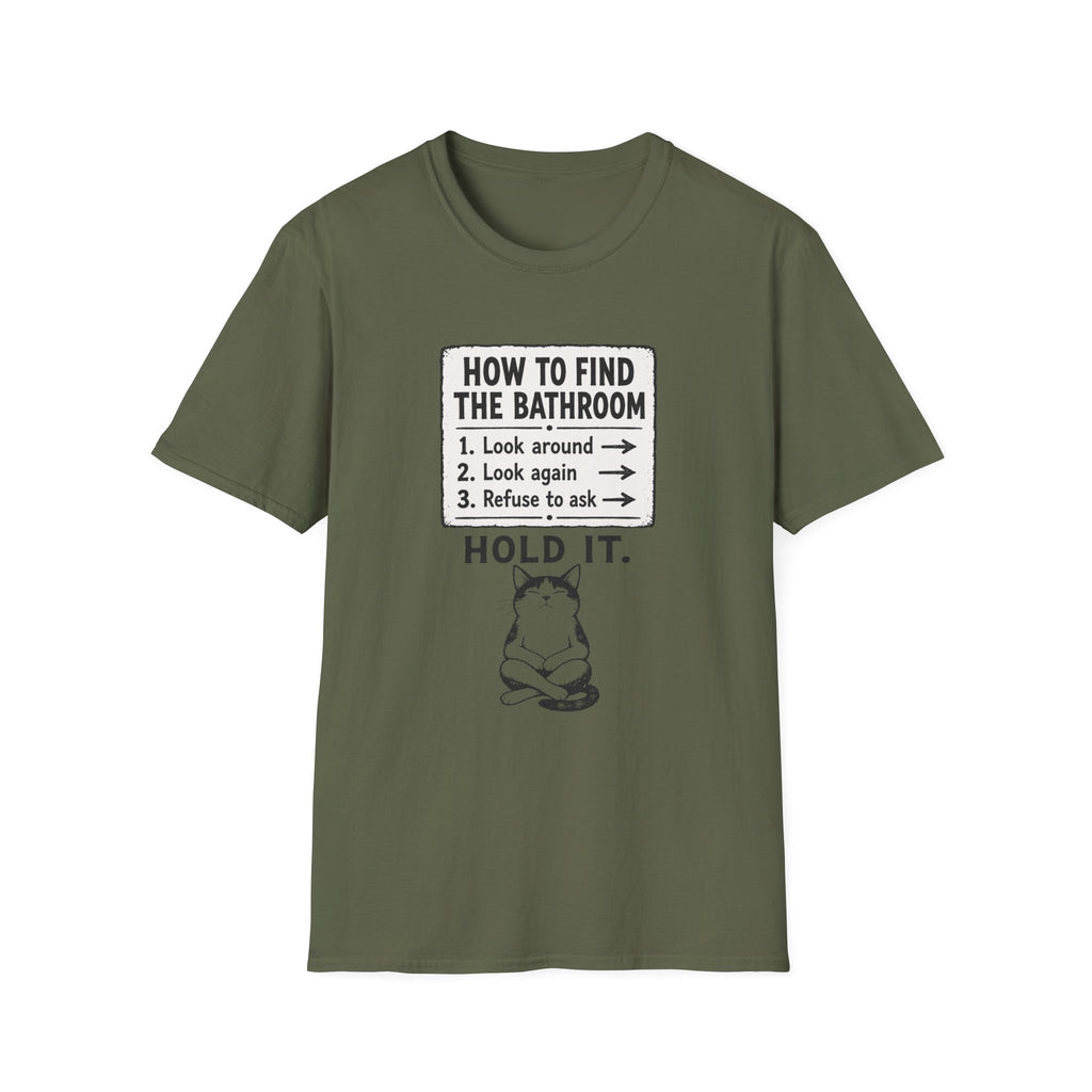 How To Find The Bathroom T-Shirt