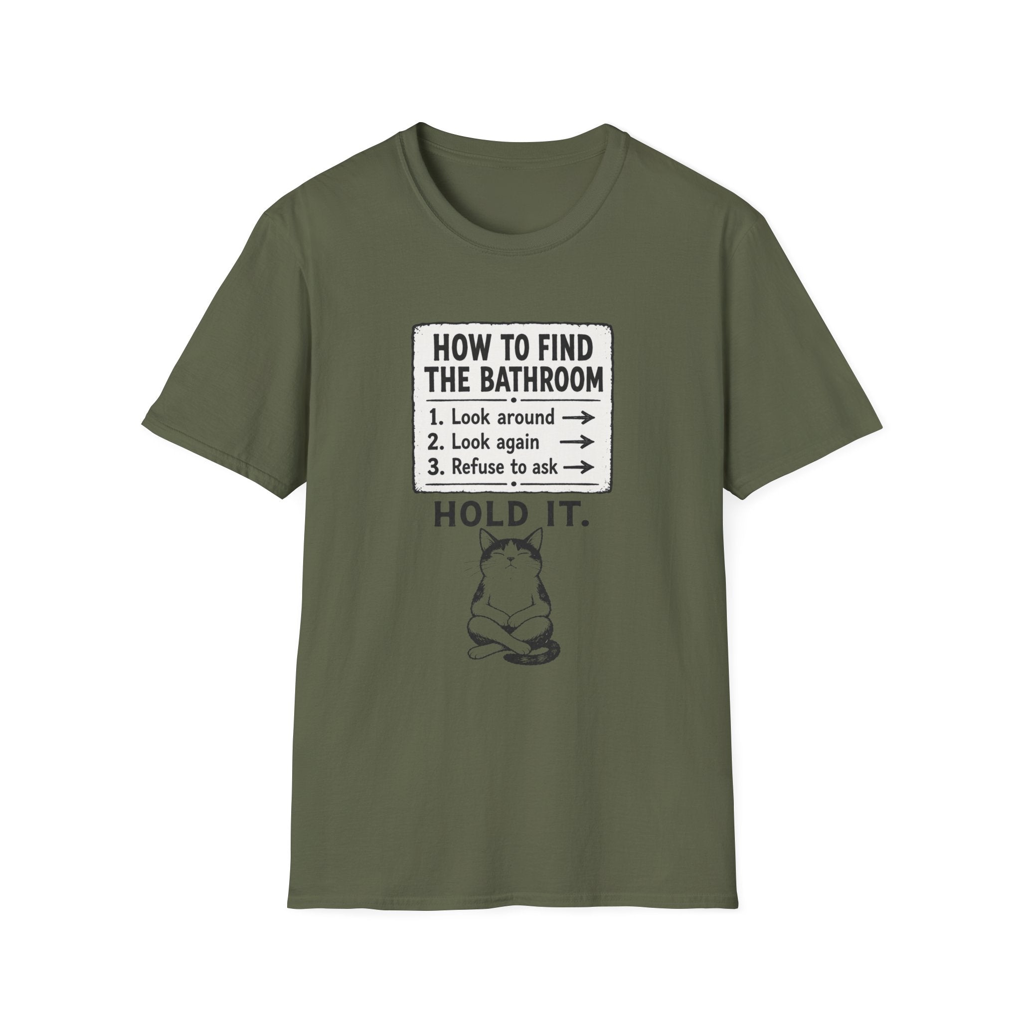 How To Find The Bathroom T-Shirt