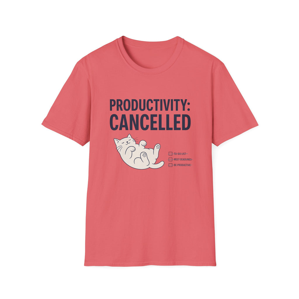 Productivity Cancelled T-Shirt