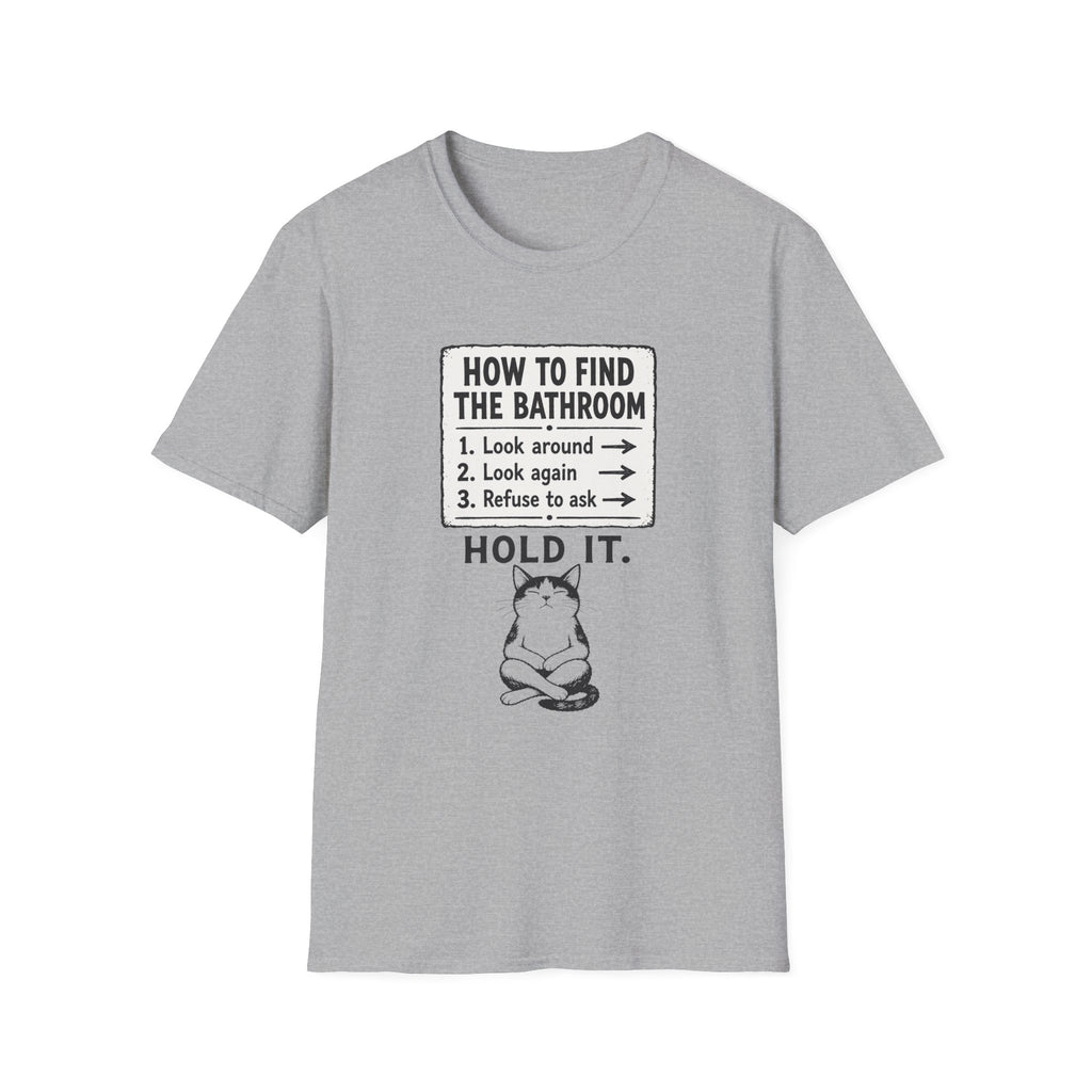How To Find The Bathroom T-Shirt