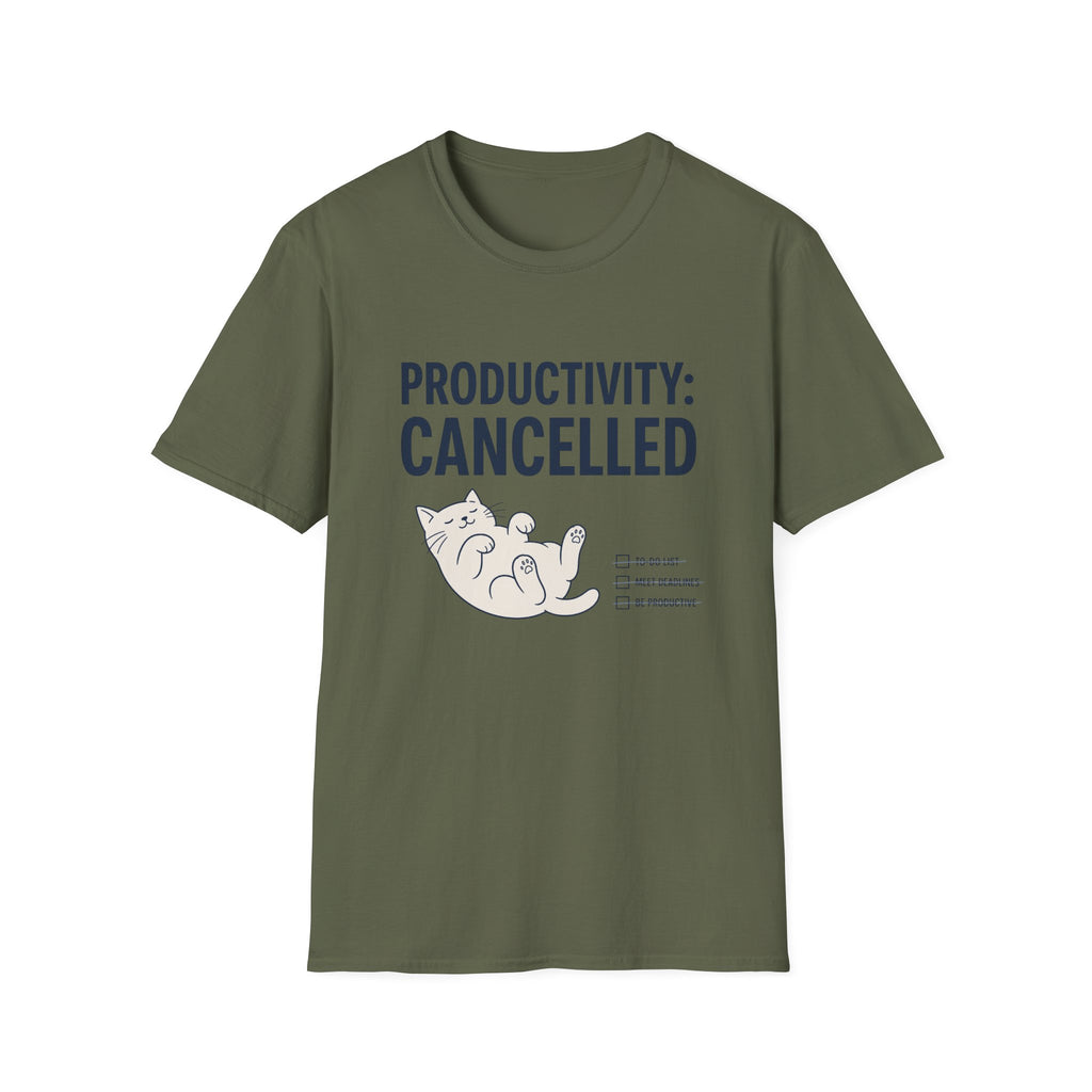 Productivity Cancelled T-Shirt