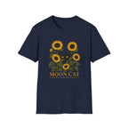Moon Cat Sunflower Soul T-Shirt