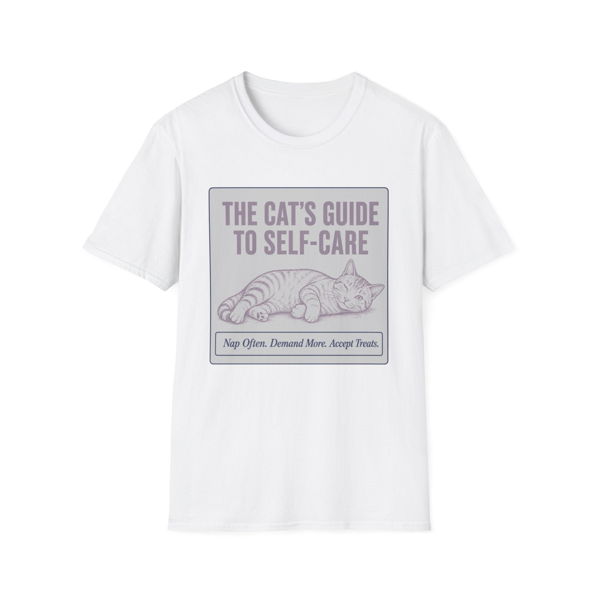 The Cat Guide To Self Care T-Shirt
